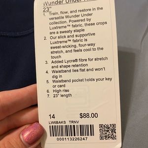 Women’s Lululemon leggings size 14